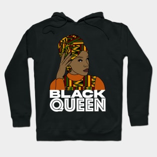 Black Queen Black Girl Magic Melanin Pride Black History Gift Hoodie